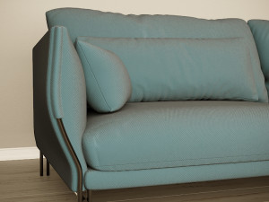 majestic sofa carmenes Model 3D
