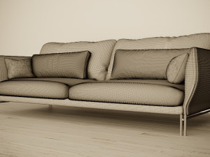 majestic sofa carmenes Model 3D
