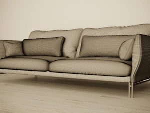 majestic sofa carmenes 3D Model
