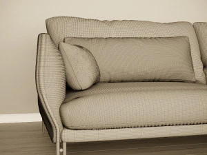 majestic sofa carmenes 3D Model