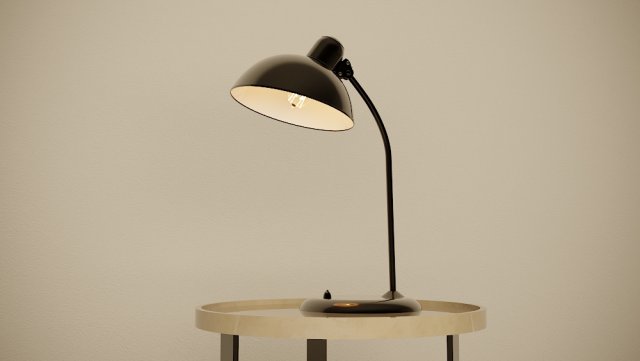 kaiser tiltable table lamp 3D Модель .c4d .max .obj .3ds .fbx .stl .blend 