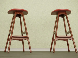 od61 barstools by erik buch 3D Model