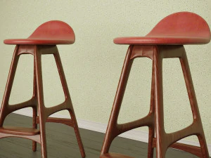 od61 barstools by erik buch 3D Model