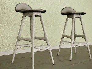 od61 barstools by erik buch 3D Model