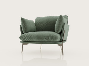 sillon cloud ln1 3D Model