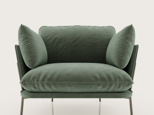 sillon cloud ln1 Modelo 3D