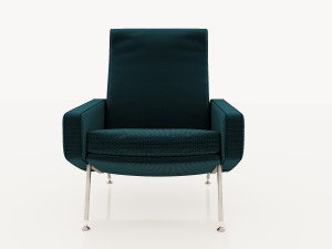 armchairs troika pierre guariche airborne 1950 Modelo 3D