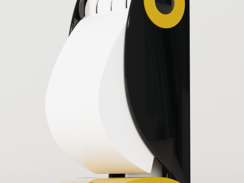 Toucan lamp by oldtimer ferrari 1960s Modèle 3D