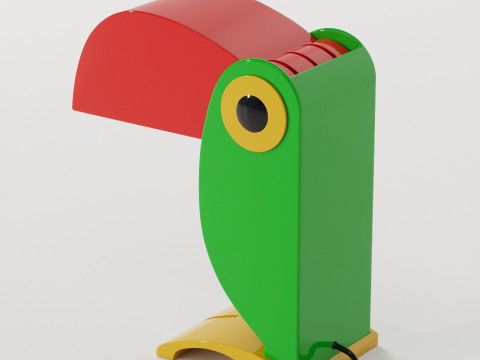Toucan lamp by oldtimer ferrari 1960s Modèle 3D