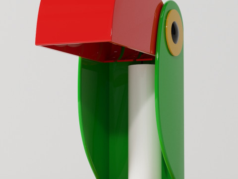 Toucan lamp by oldtimer ferrari 1960s Modèle 3D