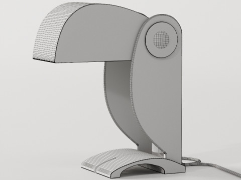 Toucan lamp by oldtimer ferrari 1960s Modèle 3D