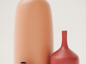 Vases by jacques and dani ruelland 1960s Modelo 3D