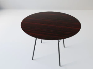 rd1 dining table by robin day 3D Model