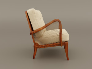 lounge chair 1950s Modèle 3D
