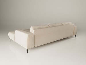 eichholtz lounge sofa montado natural 3D Модель