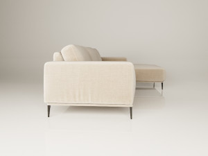 eichholtz lounge sofa montado natural 3D Модель