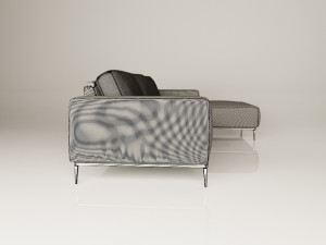 eichholtz lounge sofa montado natural 3D Модель