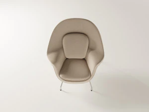 womb style armchair 3D Model