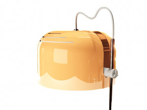 1960s harvey guzzini table lamp 3D Model