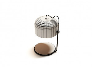 1960s harvey guzzini table lamp 3D Model