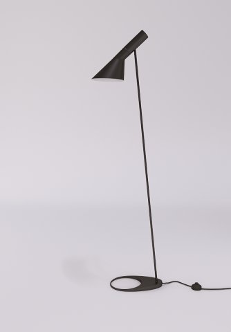Aj Visor Vintage Floor Lamp Modelo 3D .c4d .max .obj .3ds .fbx .stl .blend