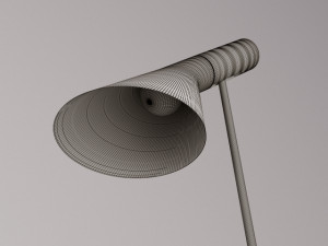 Aj Visor Vintage Floor Lamp Modelo 3D