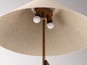 Brass Vintage Floor Lamp 3Dモデル