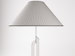 Brass Vintage Floor Lamp 3Dモデル