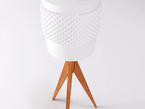 Mid Century Tripodes Floor Lamp 3D Model