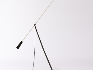 VINTAGE ARTIMETA FLOOR LAMP MODEL TIVOLI BY FLORIS FIEDELDIJ 3D Model