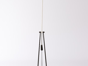 VINTAGE ARTIMETA FLOOR LAMP MODEL TIVOLI BY FLORIS FIEDELDIJ 3D Model