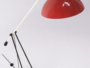 VINTAGE ARTIMETA FLOOR LAMP MODEL TIVOLI BY FLORIS FIEDELDIJ 3D Model