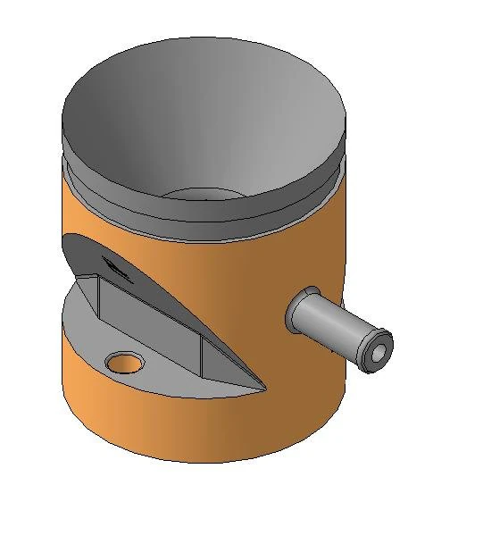 Intake carburetor honda gx200 3D Print Model .c4d .max .obj .3ds .fbx .stl .blend 
