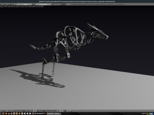 porous kangaroo 3D 모델