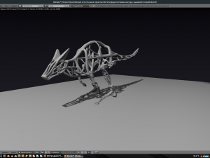 porous kangaroo 3D 모델