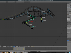 porous kangaroo 3D 모델