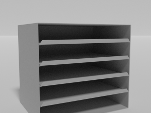 office supplies small minimalist collection Modelo 3D
