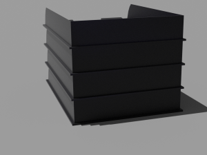 office supplies small minimalist collection Modelo 3D