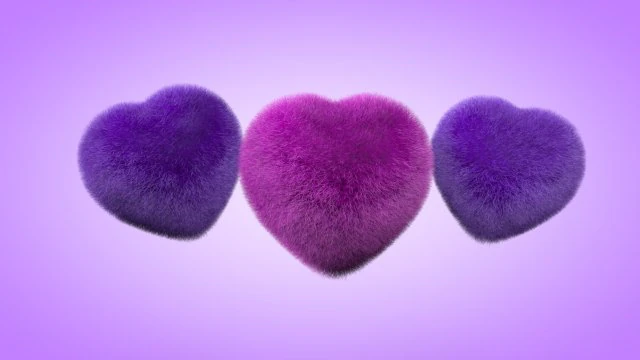 corazón de peluche Modelo 3D .c4d .max .obj .3ds .fbx .stl .blend