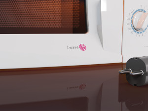 lg iwave microwave oven Modelo 3D