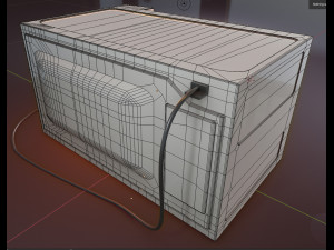 lg iwave microwave oven Modelo 3D