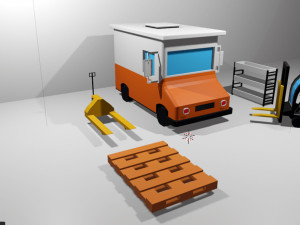 transportation vehicles 3D Model