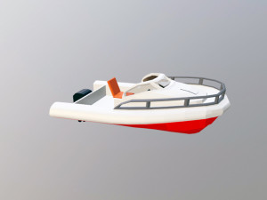 speedboat 3D Model
