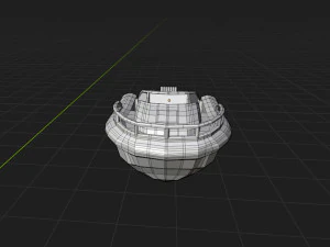 Schnellboot 3D Modell