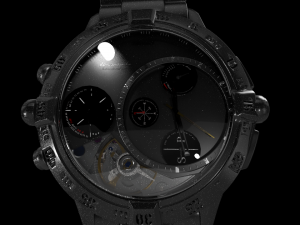 male wristwatch Modèle 3D