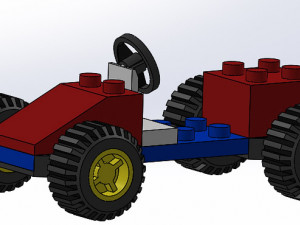 mini car 3d print model Modèles 3D en vedette