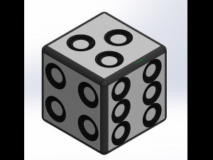 the dice 3d ready print 3D Print Models