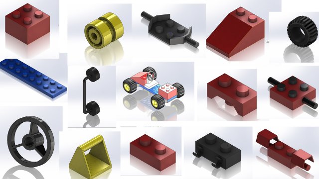car kit mini car kit Modelo de impresión 3D .c4d .max .obj .3ds .fbx .stl .blend 