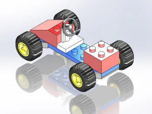 car kit mini car kit 3D Print Model