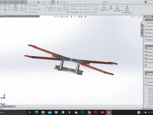 Custom drone chassis drone frame 3D Print Model